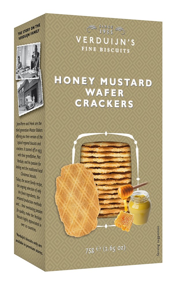 Mustard Honey Wafer Crackers